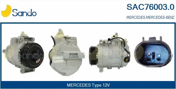 Compressor, air conditioning (SAC76003.0)