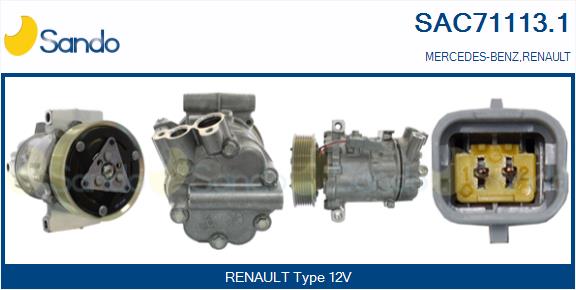 Compressor, air conditioning (SAC71113.1)