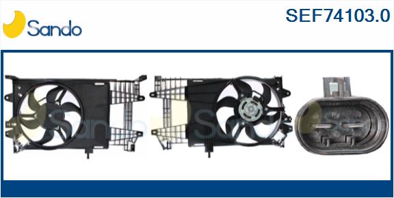 Electric Motor, radiator fan (SEF74103.0)