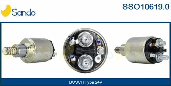 Solenoid Switch, starter (SSO10619.0)