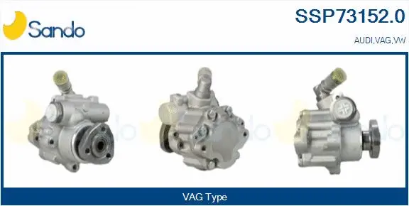 Hydraulic Pump, steering (SSP73152.0)