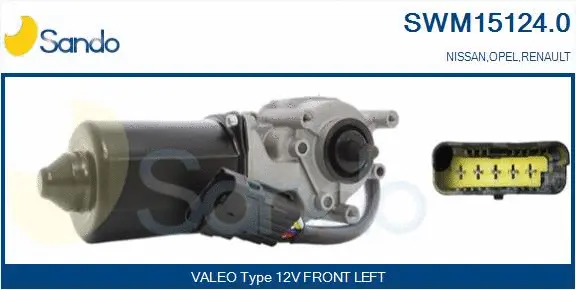 Wiper Motor (SWM15124.0)