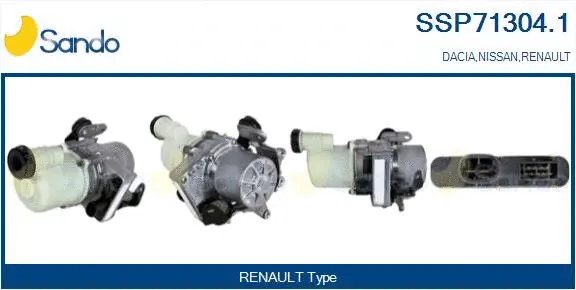 Hydraulic Pump, steering (SSP71304.1)