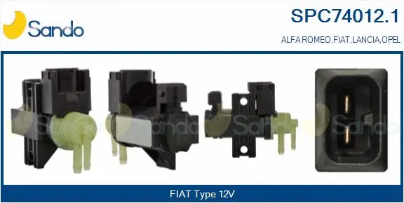 Pressure Converter, exhaust control (SPC74012.1)