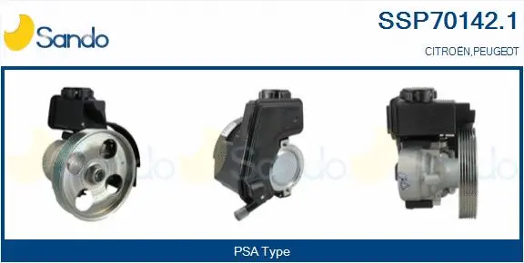 Hydraulic Pump, steering (SSP70142.1)