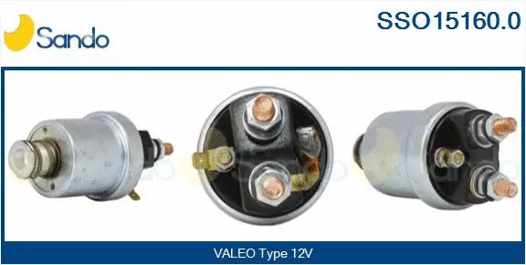 Solenoid Switch, starter (SSO15160.0)