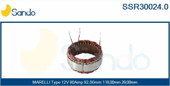 Stator, alternator (SSR30024.0)