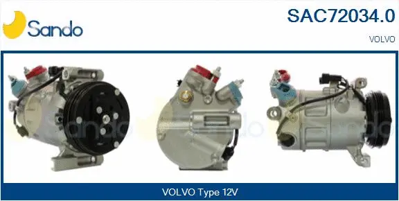 Compressor, air conditioning (SAC72034.0)