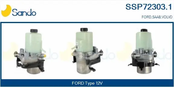 Hydraulic Pump, steering (SSP72303.1)