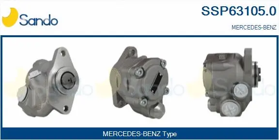 Hydraulic Pump, steering (SSP63105.0)