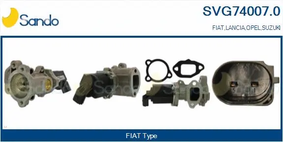 EGR Valve (SVG74007.0)