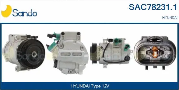 Compressor, air conditioning (SAC78231.1)