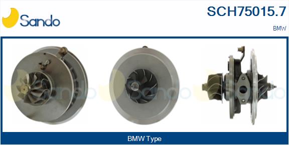 Core assembly, turbocharger (SCH75015.7)