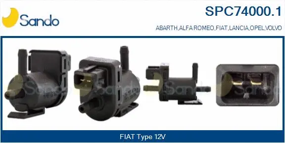Pressure Converter, exhaust control (SPC74000.1)