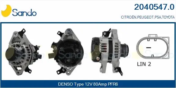 Alternator (2040547.0)