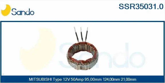 Stator, alternator (SSR35031.0)