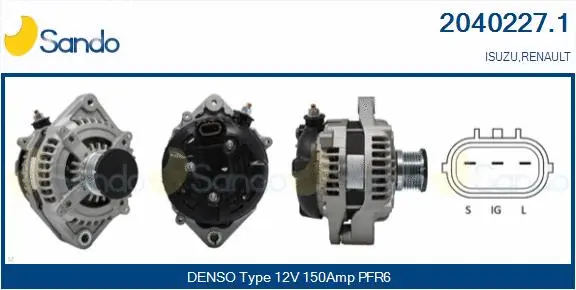 Alternator (2040227.1)