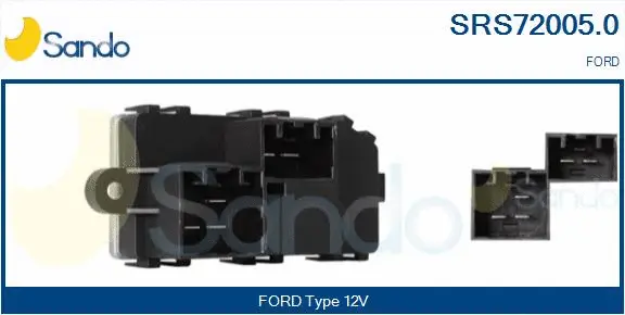 Resistor, interior blower (SRS72005.0)
