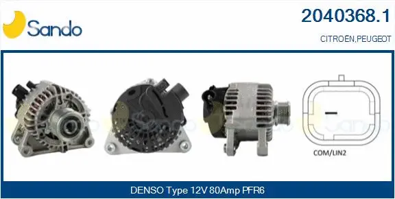 Alternator (2040368.1)