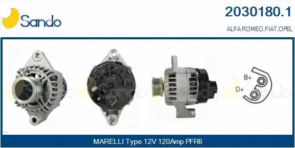 Alternator (2030180.1)