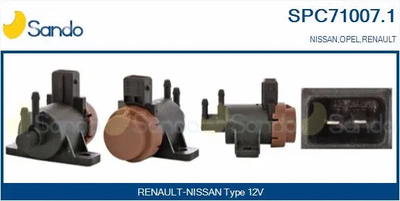 Pressure Converter, exhaust control (SPC71007.1)