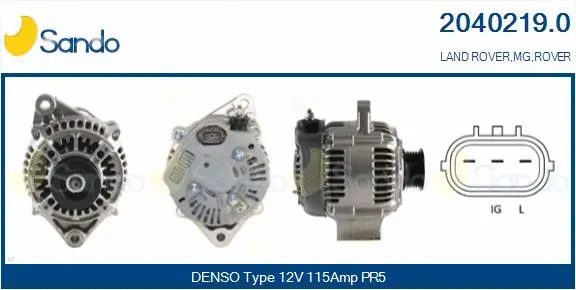 Alternator (2040219.0)