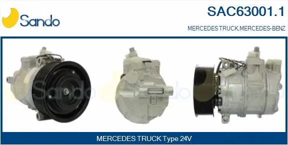 Compressor, air conditioning (SAC63001.1)