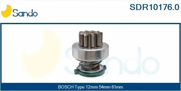 Pinion, starter (SDR10176.0)