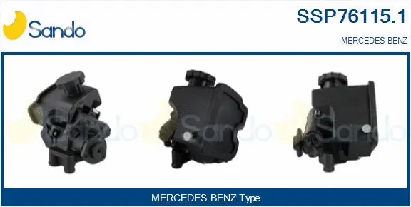 Hydraulic Pump, steering (SSP76115.1)