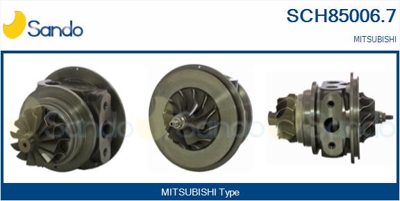Core assembly, turbocharger (SCH85006.7)