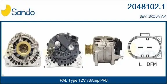 Alternator (2048102.1)