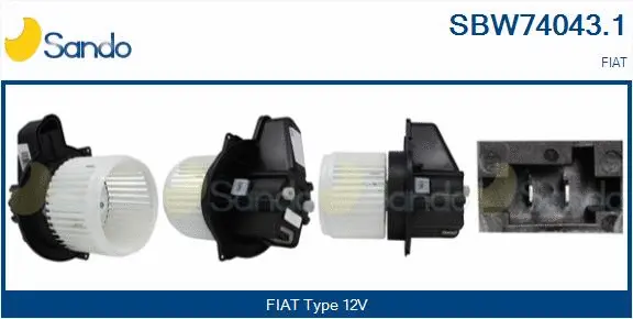 Interior Blower (SBW74043.1)