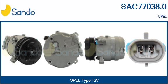 Compressor, air conditioning (SAC77038.0)