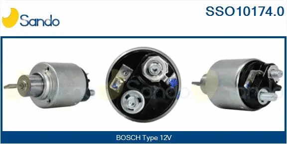 Solenoid Switch, starter (SSO10174.0)