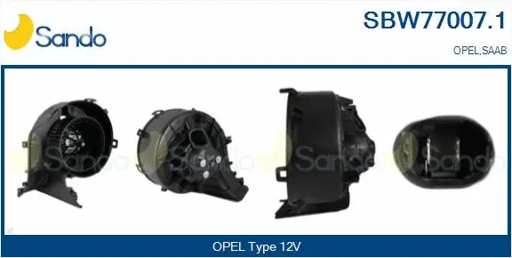 Interior Blower (SBW77007.1)