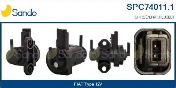 Pressure Converter, exhaust control (SPC74011.1)