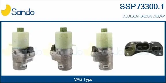 Hydraulic Pump, steering (SSP73300.1)