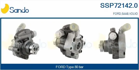 Hydraulic Pump, steering (SSP72142.0)