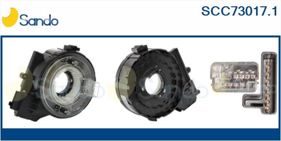 Clockspring, airbag (SCC73017.1)