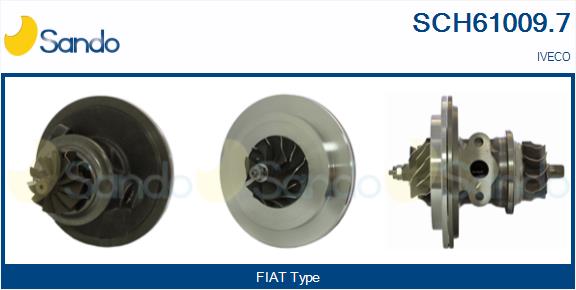 Core assembly, turbocharger (SCH61009.7)