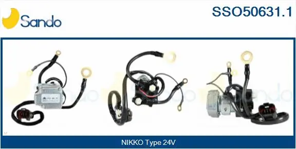 Solenoid Switch, starter (SSO50631.1)
