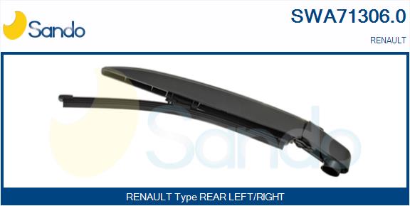 Wiper Arm, window cleaning (SWA71306.0)