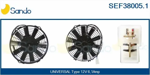 Electric Motor, radiator fan (SEF38005.1)