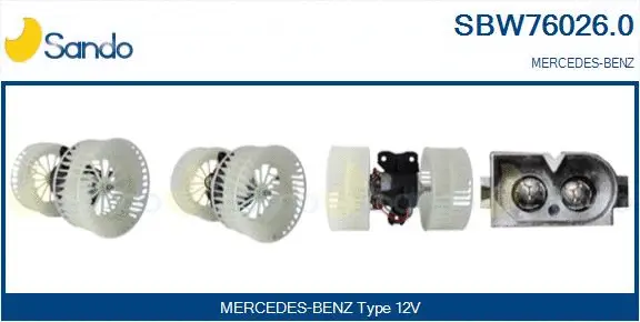 Interior Blower (SBW76026.0)