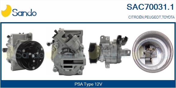 Compressor, air conditioning (SAC70031.1)