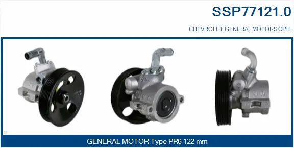 Hydraulic Pump, steering (SSP77121.0)