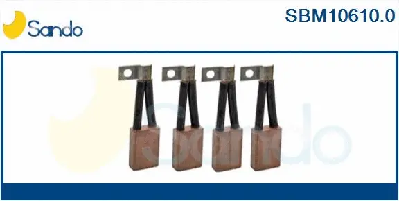 Carbon Brush, starter (SBM10610.0)