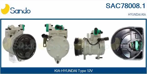 Compressor, air conditioning (SAC78008.1)