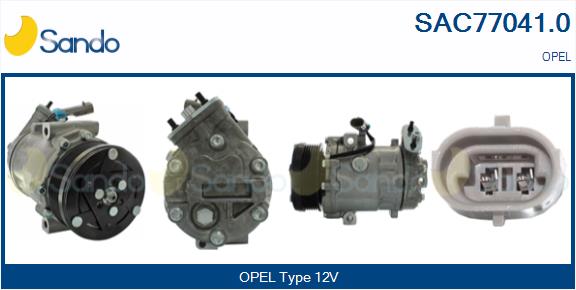 Compressor, air conditioning (SAC77041.0)