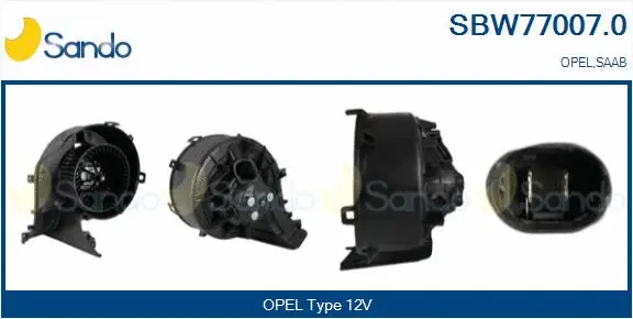 Interior Blower (SBW77007.0)